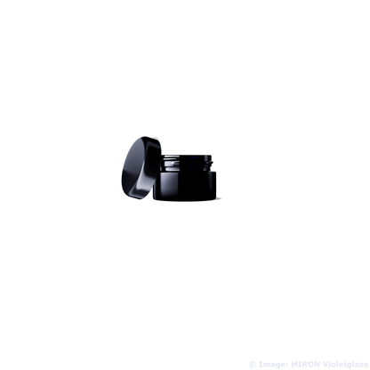 MIRON Original Violettglas zum Lagern/Fermentieren von Kräutern etc. mit Schraubdeckel verschiedene Größen