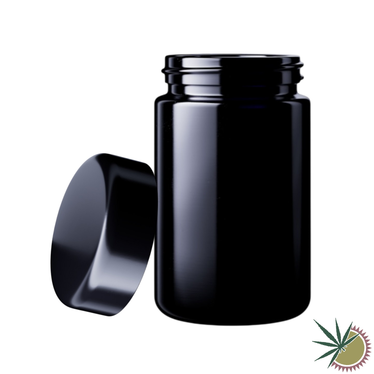 MIRON Original Violettglas zum Lagern/Fermentieren von Kräutern etc. mit Schraubdeckel verschiedene Größen