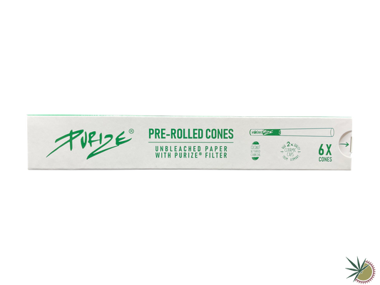 Purize Cones Hülsen mit Aktivkohlefilter 1 Packung á 6 Hülsen