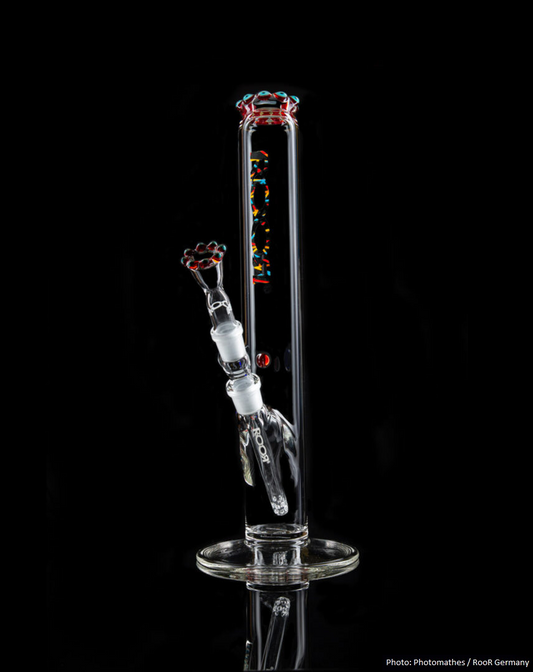 ROOR Bong "420 Special Edition 2023 - Unity Straight" 18.8er Schliff 3.5mm 40cm