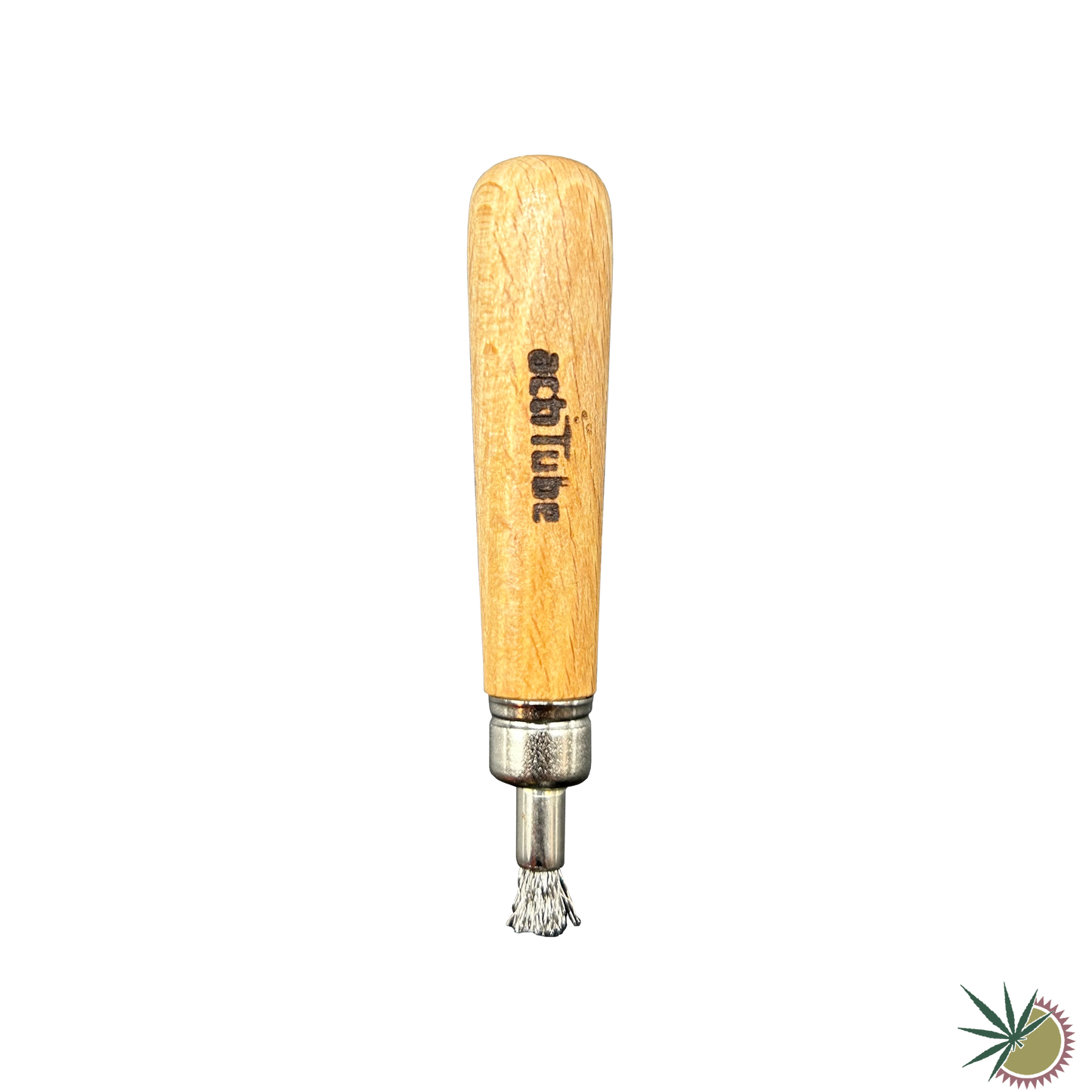 Siebbürste ActiTube Metall mit Holzgriff ca. 7.5cm