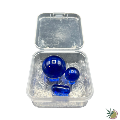 Terp Pearls aus Glas für Terp Slurper Banger 3-teilig Set verschiedene Farben