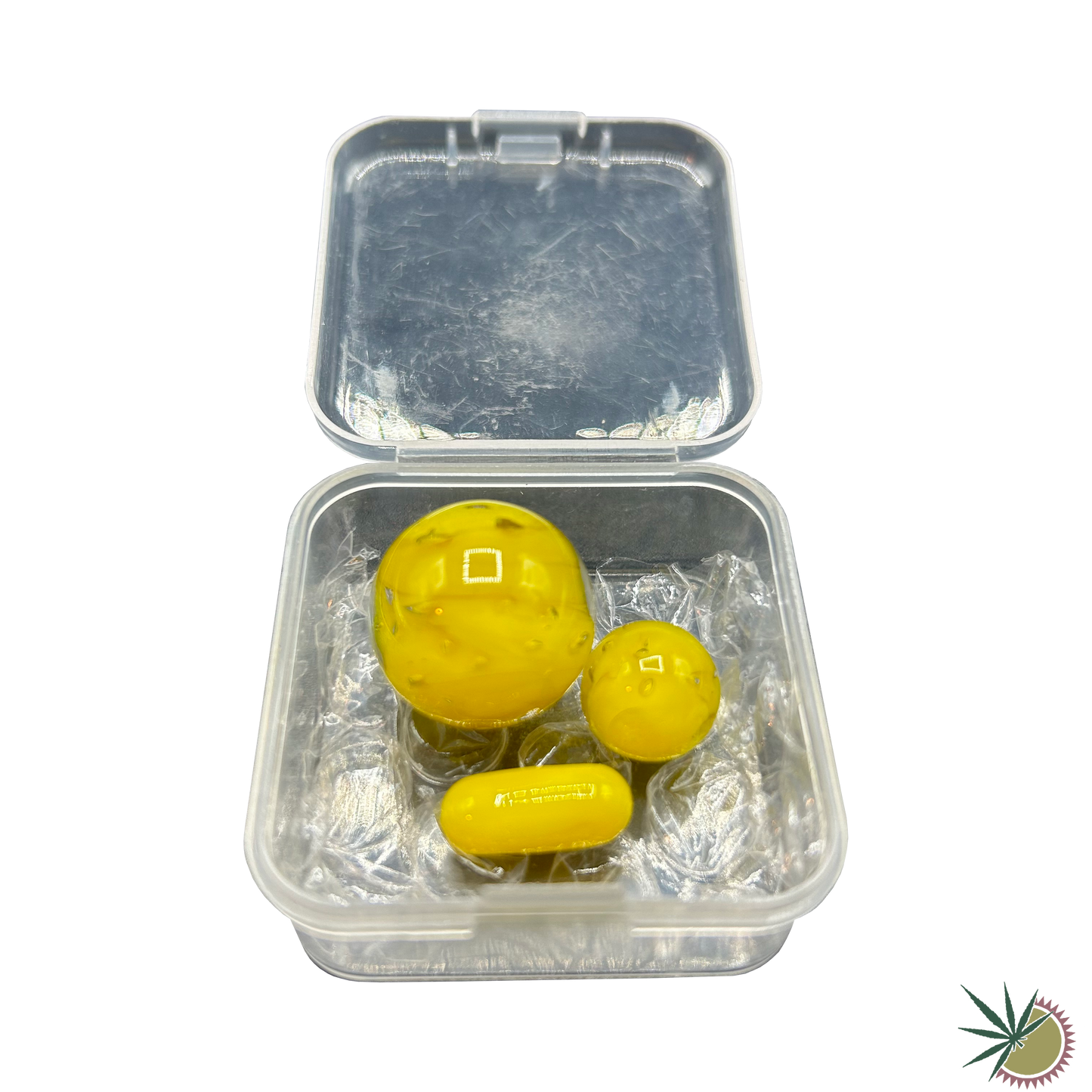 Terp Pearls aus Glas für Terp Slurper Banger 3-teilig Set verschiedene Farben