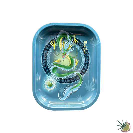 Bauunterlage Black Leaf "QingLong" aus Metall 14x18cm