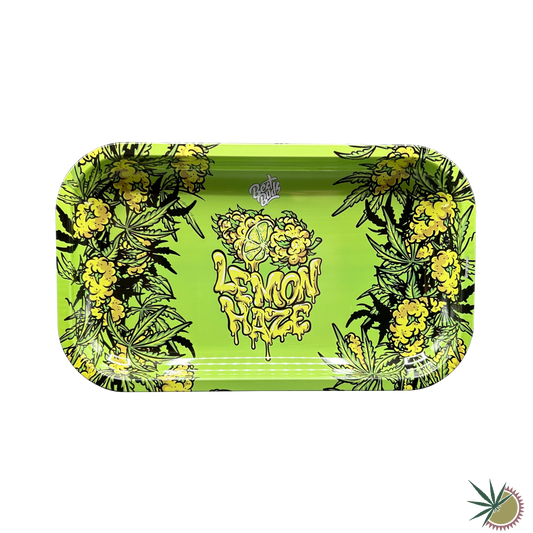 Tray "Lemon Haze" aus Metall 27x16cm