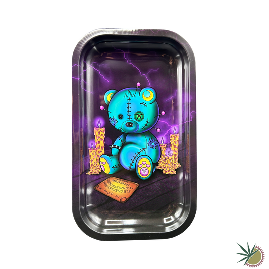 Tray "Scary Bear" aus Metall 27x16cm