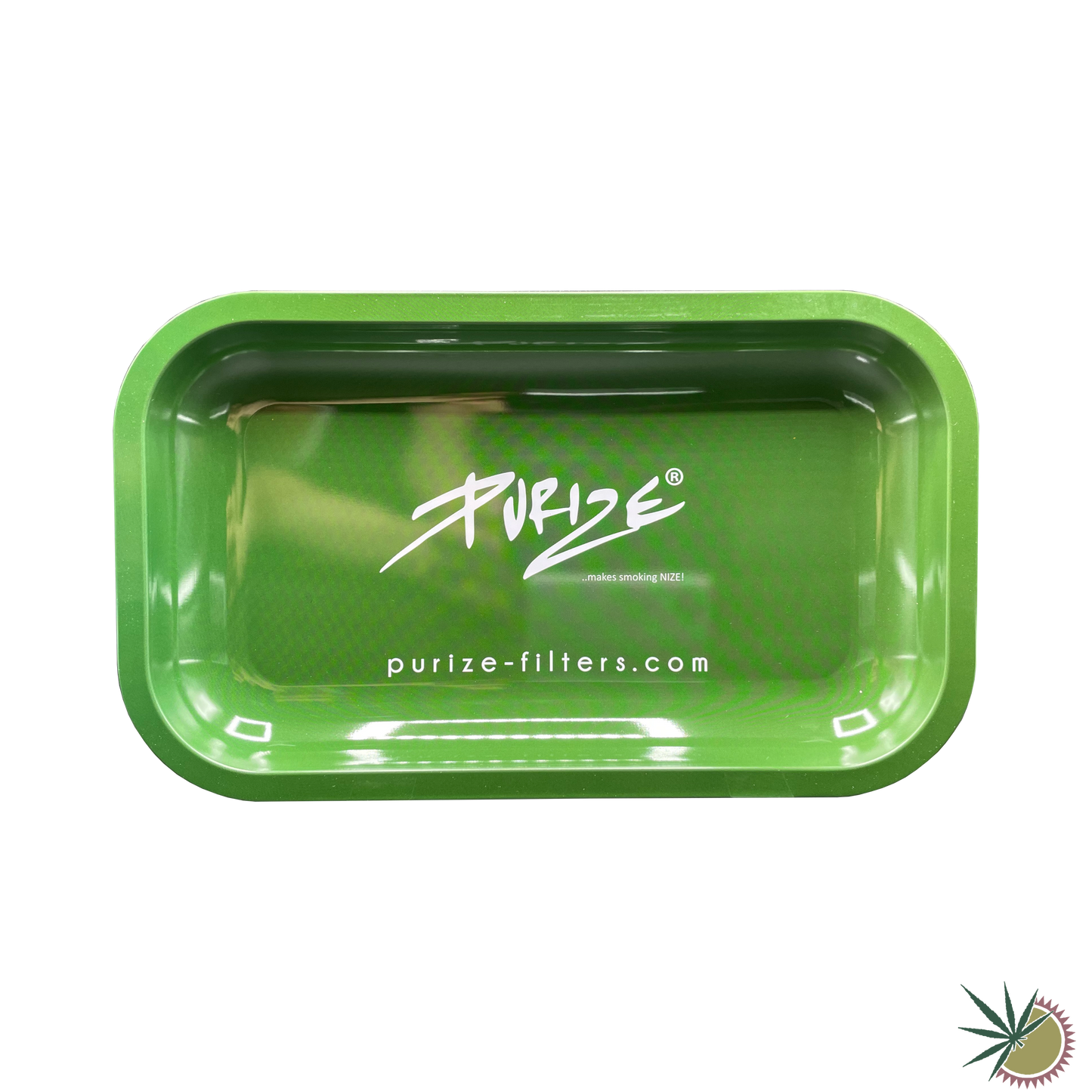 Purize Tray "Green" aus Metall 27x16cm