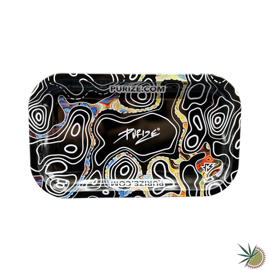 Bauunterlage Purize "Dark Sketch" aus Metall 27x16cm