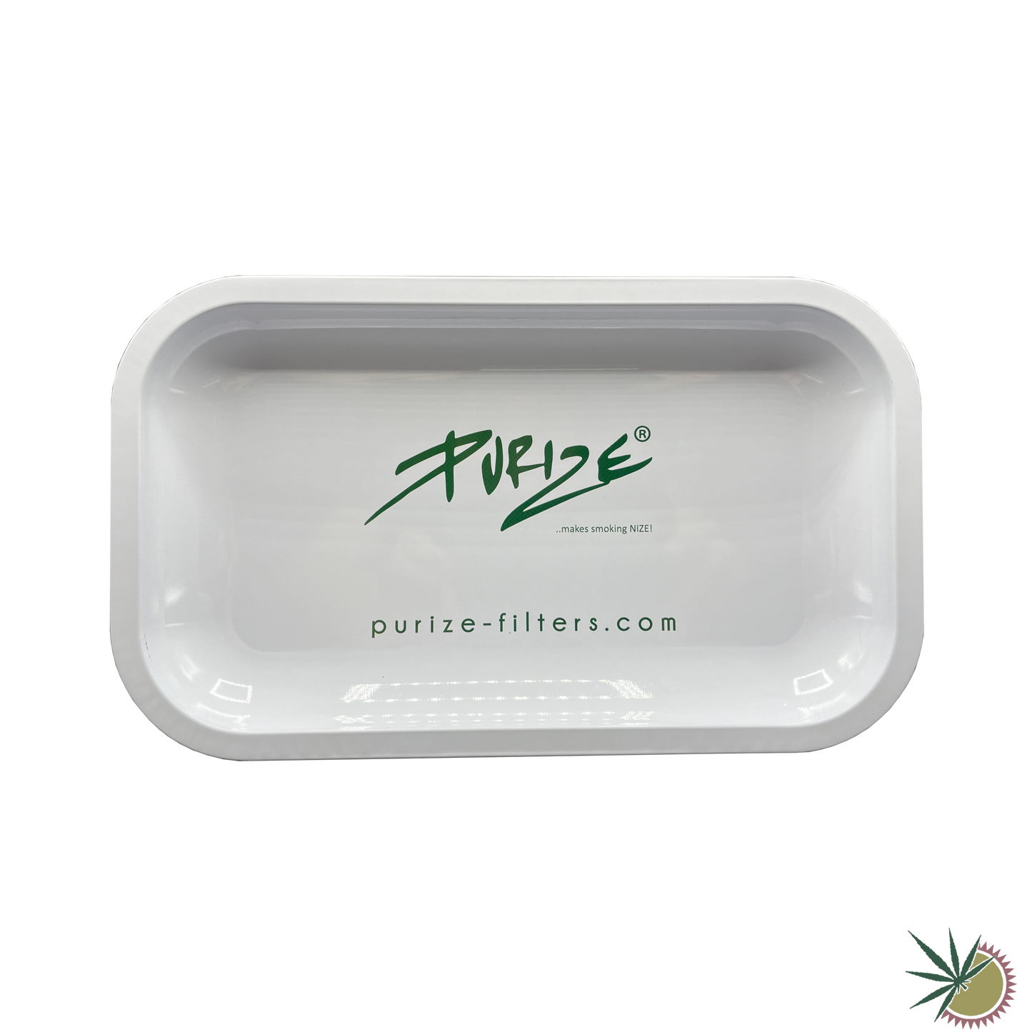 Purize Tray "White" aus Metall 27x16cm