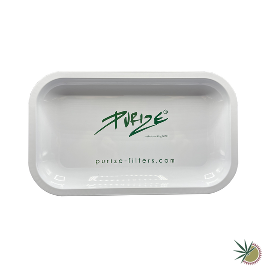 Bauunterlage Purize "White" aus Metall 27x16cm