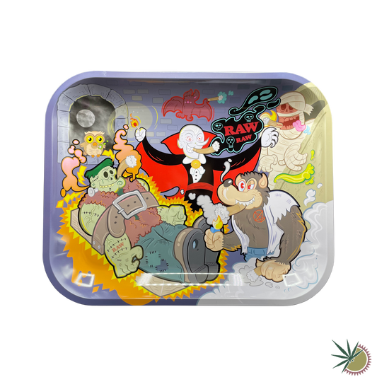 Bauunterlage RAW "Monster Sesh" aus Metall 34x27.5cm