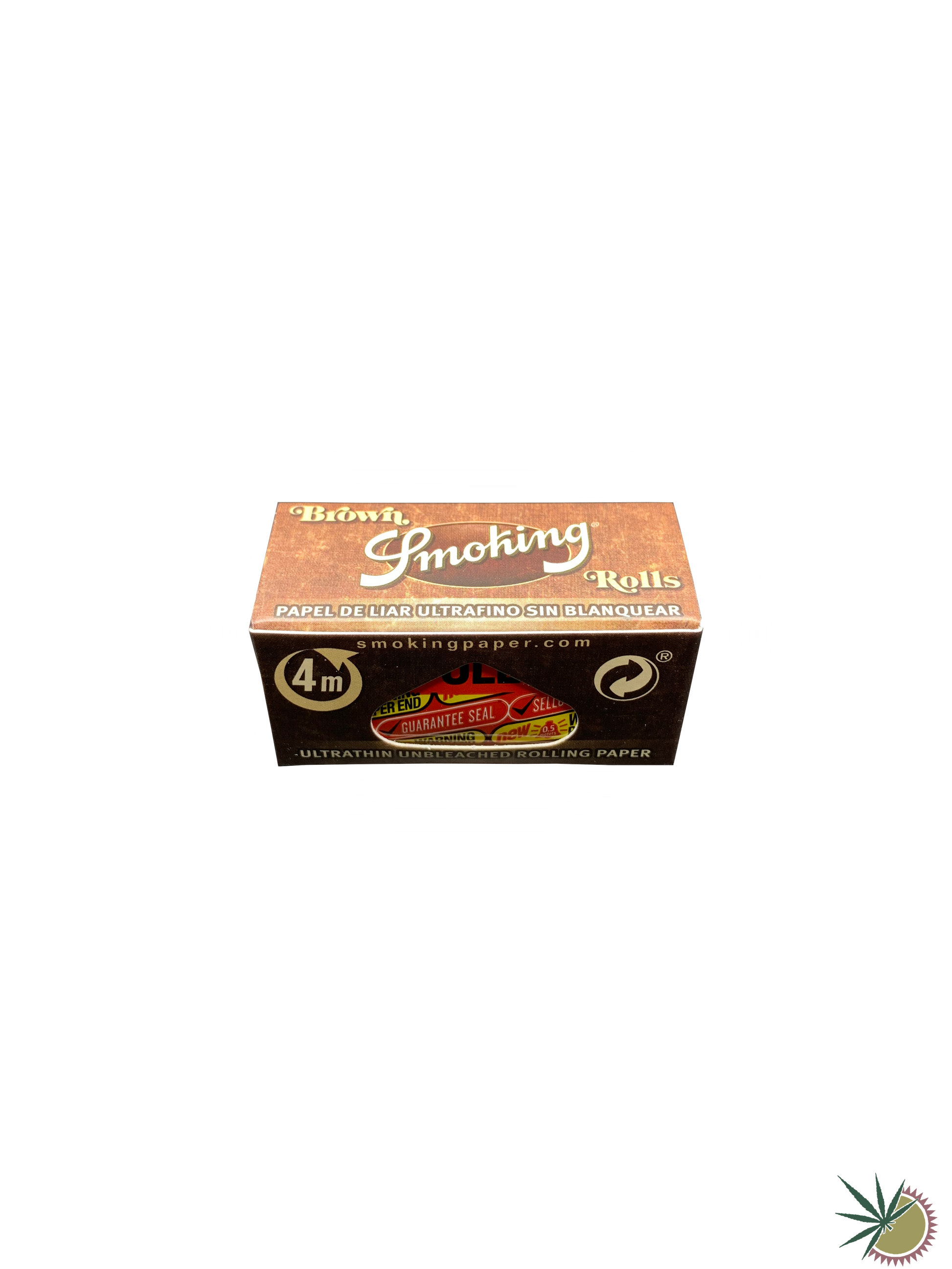 Paperrolle Smoking Brown Slim 4 Meter - THC Headshop