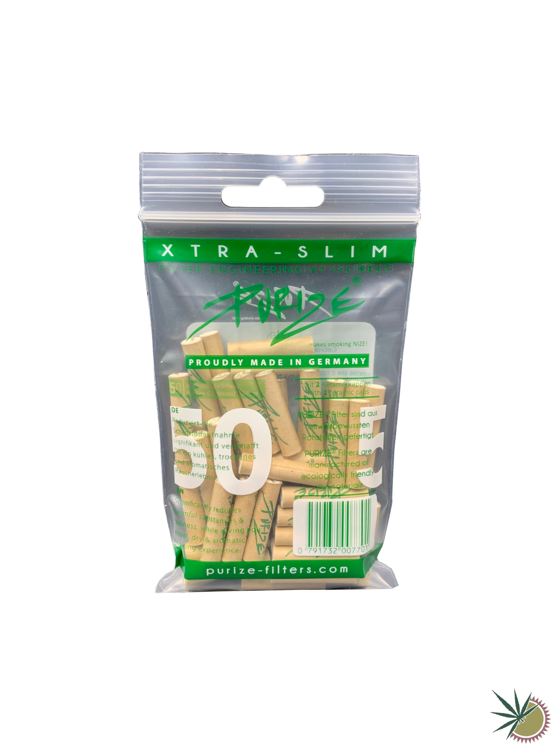 Purize Aktivkohlefilter Ø 5,9mm Xtra Slim 50 Stück verschiedene Farben - THC Headshop
