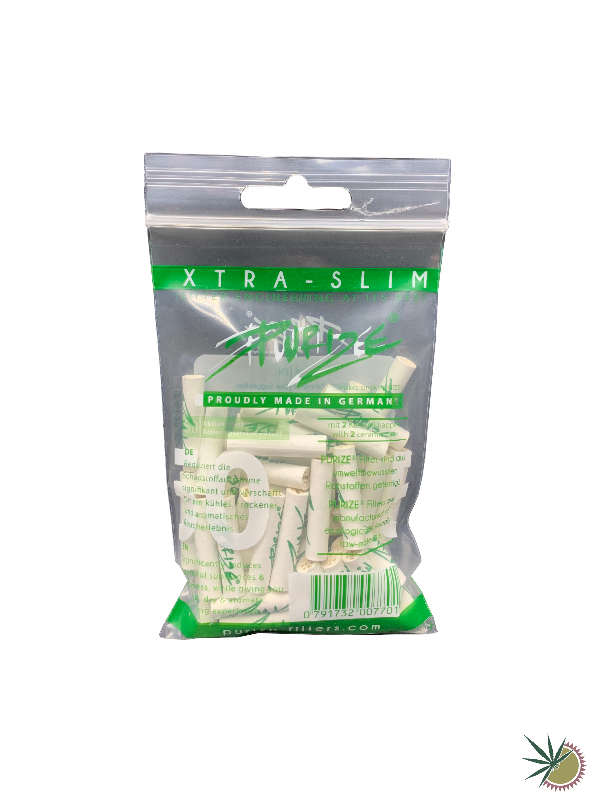Purize Aktivkohlefilter Ø 5,9mm Xtra Slim 50 Stück verschiedene Farben - THC Headshop