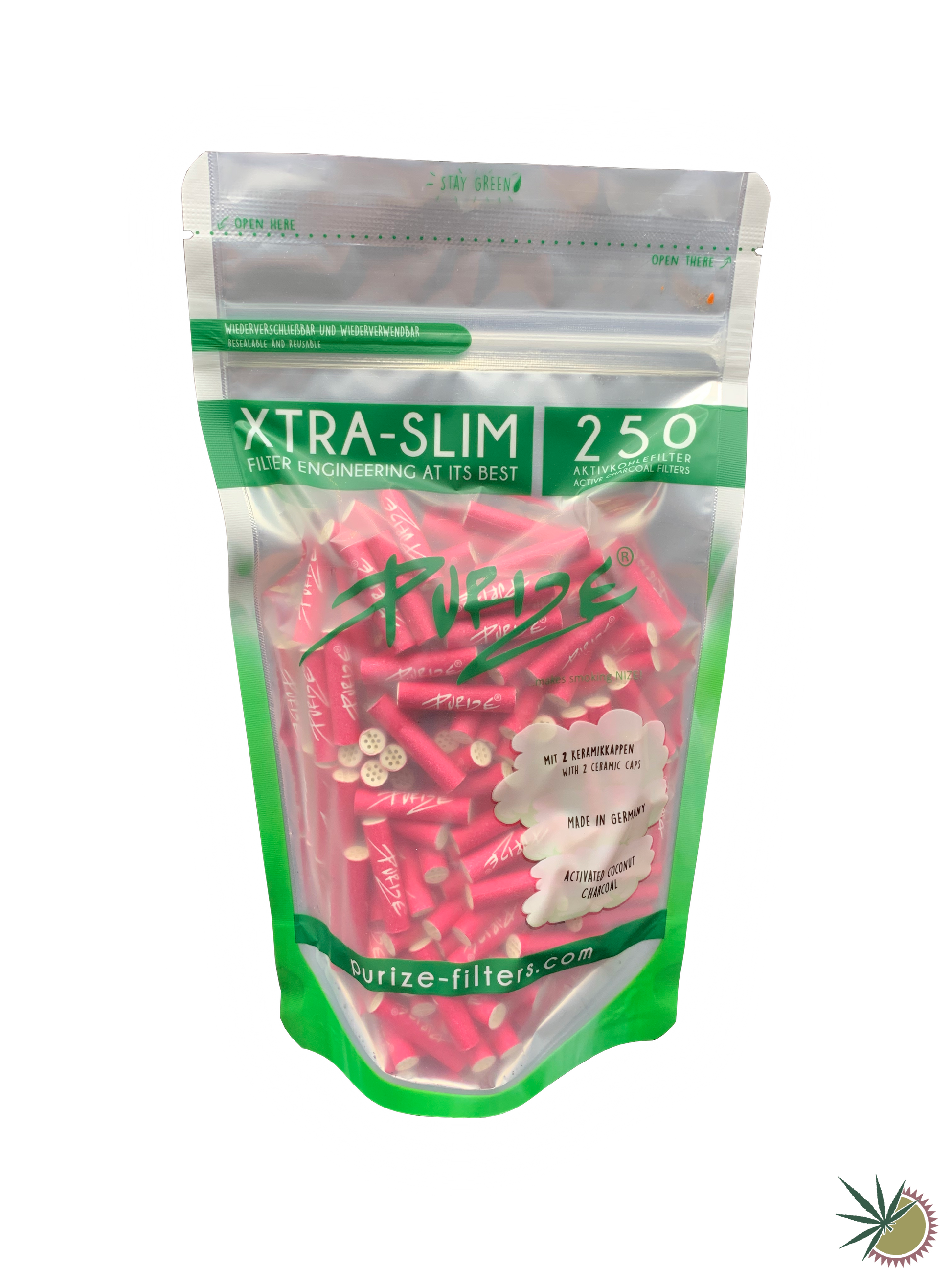 Purize Aktivkohlefilter Ø 5,9mm Xtra Slim 250 Stück verschiedene Farben - THC Headshop