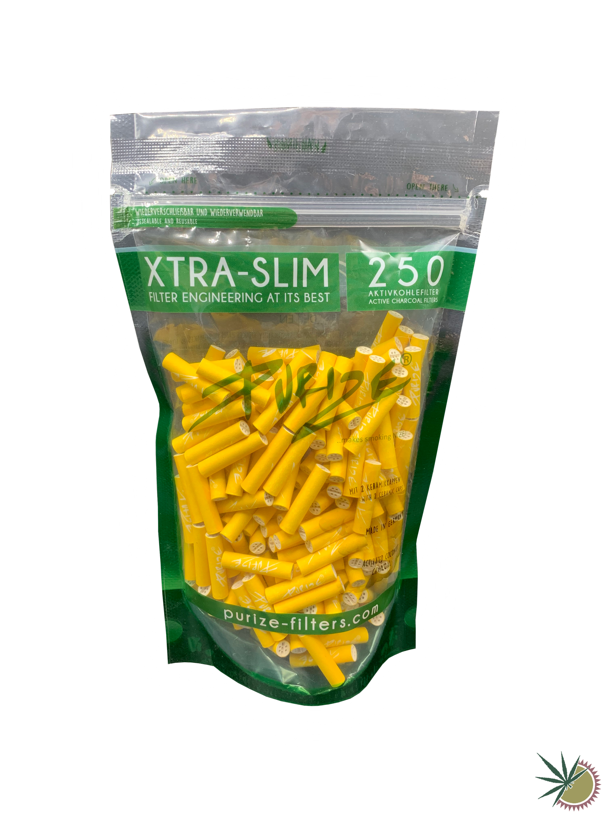 Purize Aktivkohlefilter Ø 5,9mm Xtra Slim 250 Stück verschiedene Farben - THC Headshop