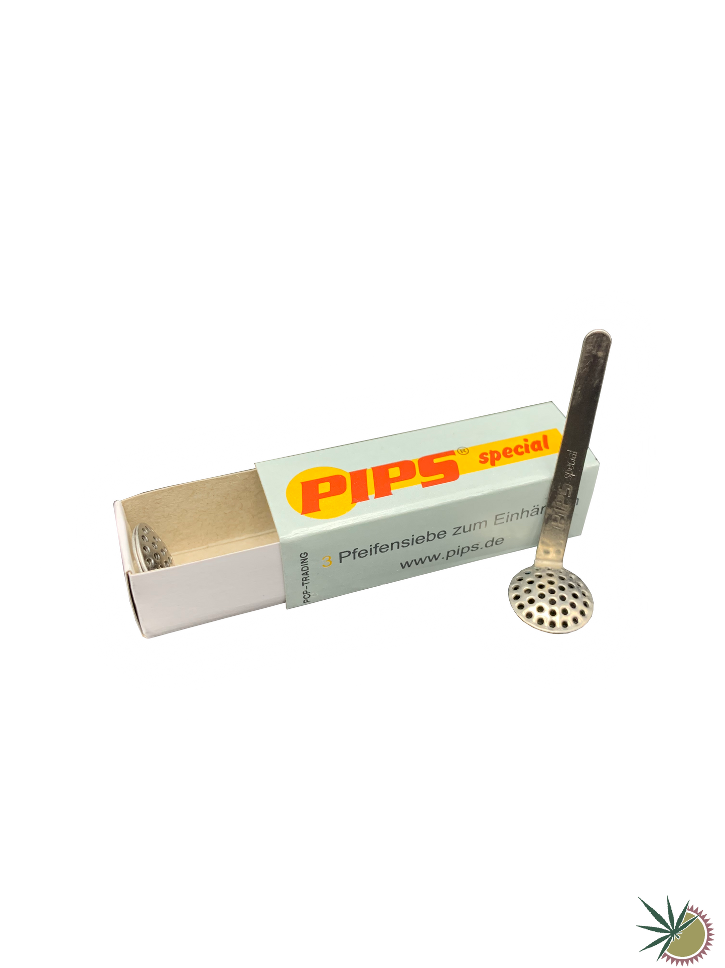 Einhängesiebe Pips Edelstahl 15mm 1 Packung á 3 Siebe - THC Headshop