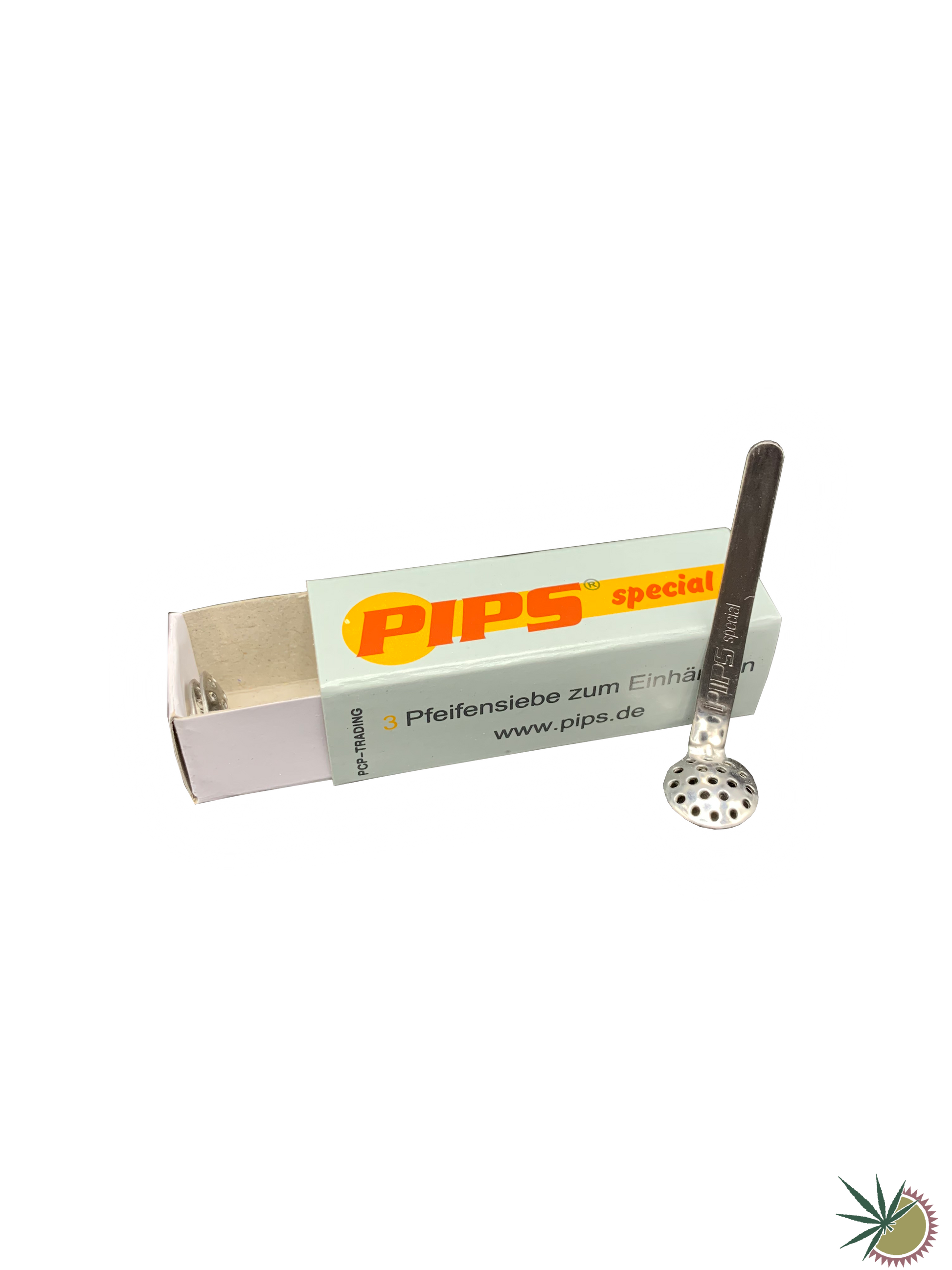 Einhängesiebe Pips Edelstahl 12mm 1 Packung á 3 Siebe - THC Headshop
