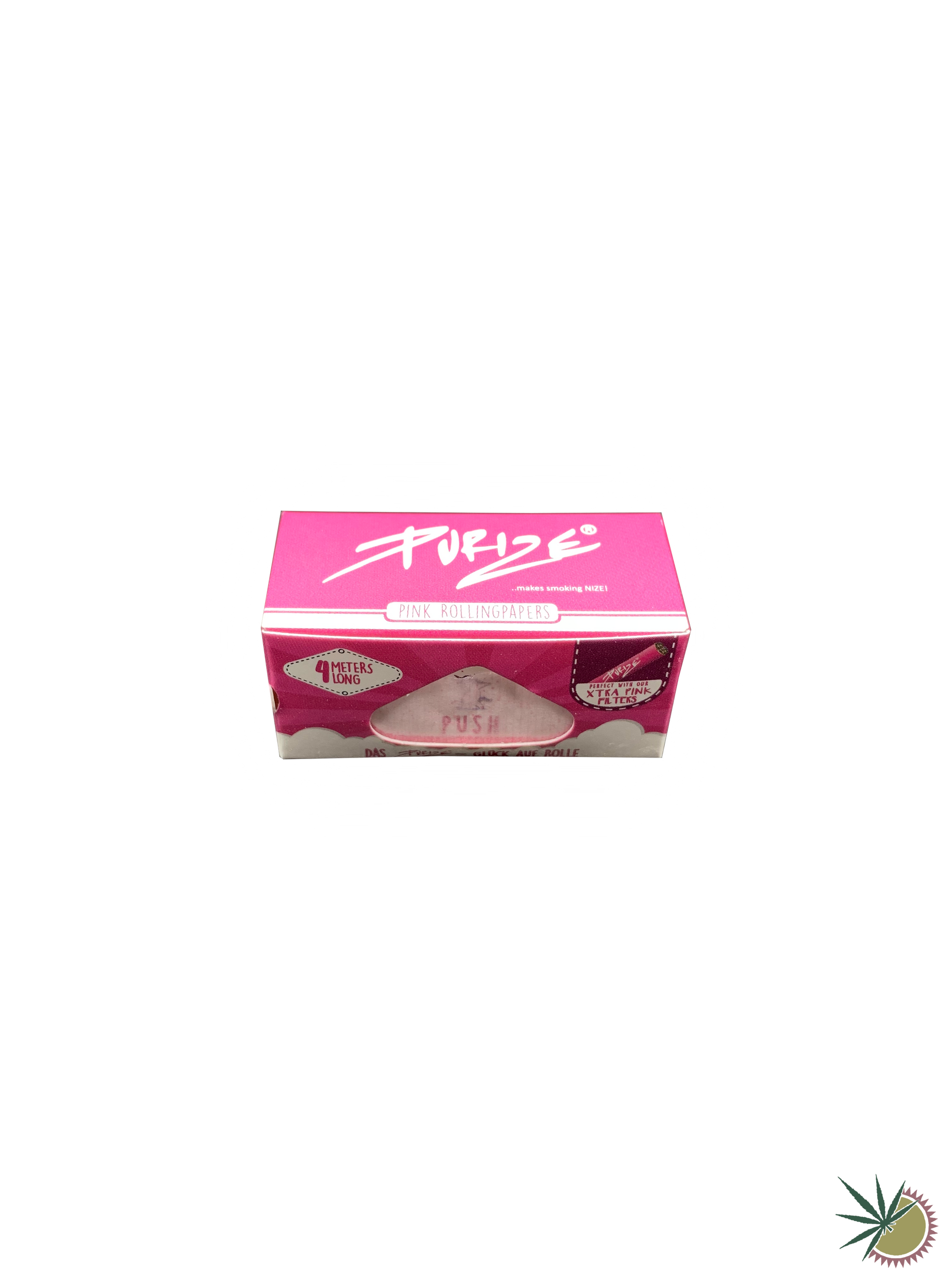 Paperrolle Purize pink Slim 4m - THC Headshop