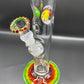 Zenit Bong "Rasta Style" 18.8er Schliff Mega-Cut 5mm 49cm - THC Headshop