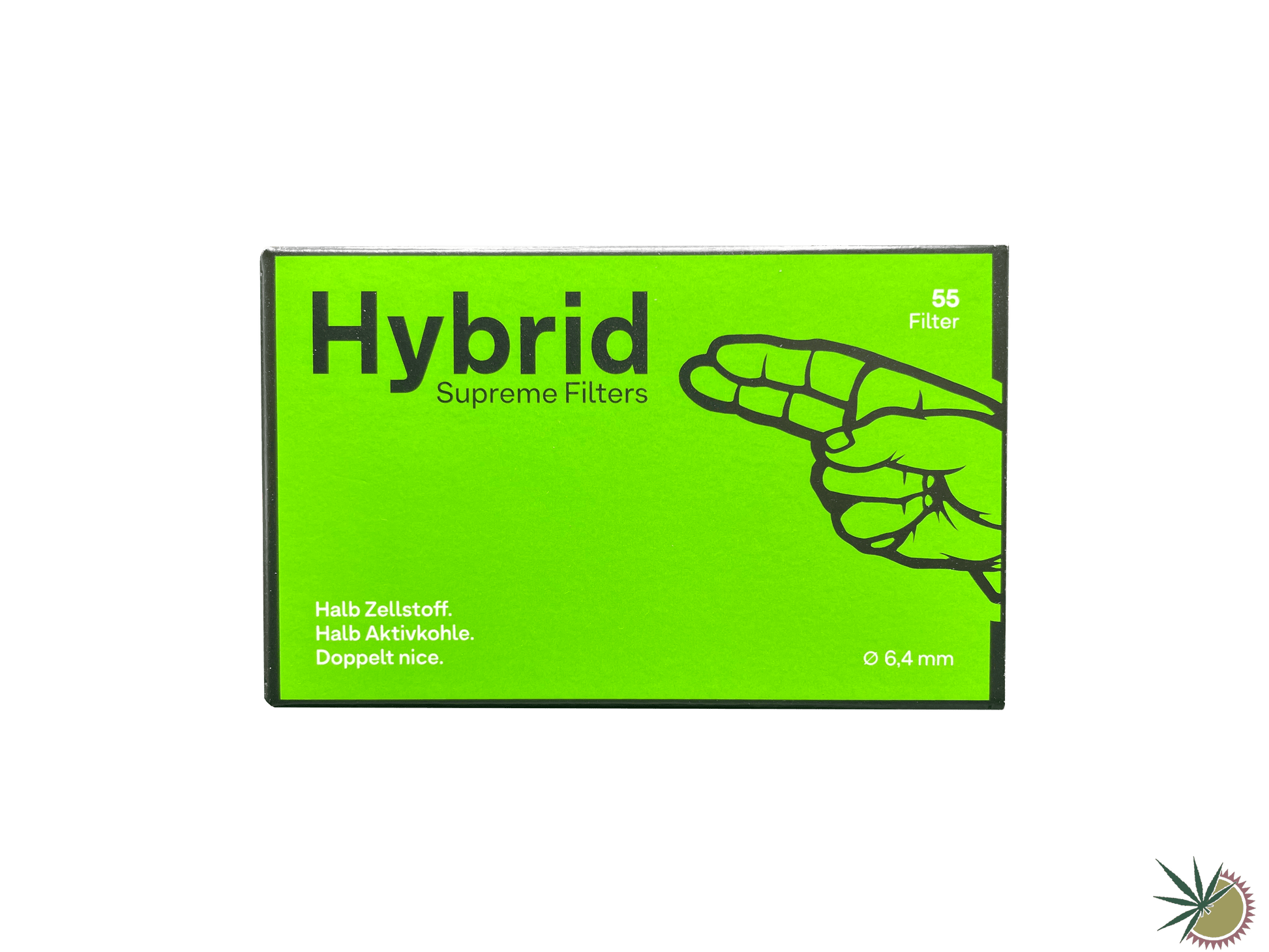 Hybrid Supreme Aktivkohlefilter Ø6.4mm 1 Packung á 55 Stück - THC Headshop