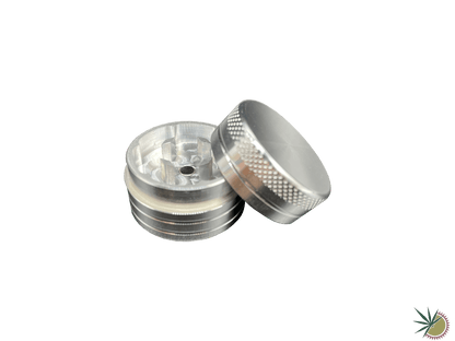 Grinder 2-teilig "Basic" Ø30mm aus Metall - THC Headshop