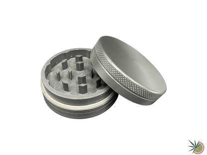 Grinder 2-teilig "Anodisiert" Ø50mm aus gehärtetem Metall - THC Headshop