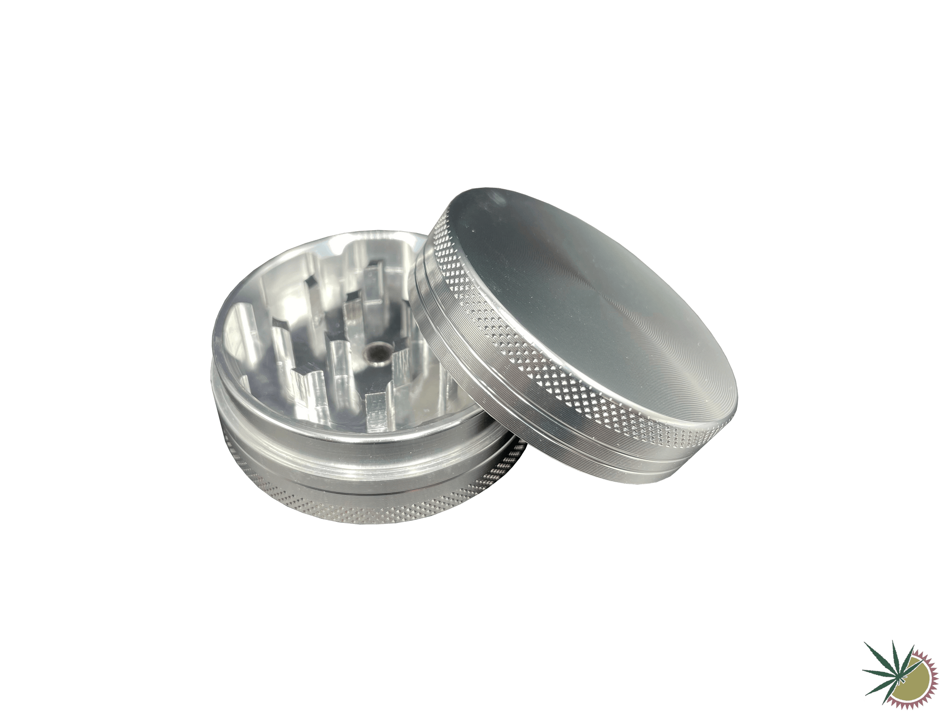 Grinder 2-teilig "Basic" Ø50mm aus Metall - THC Headshop