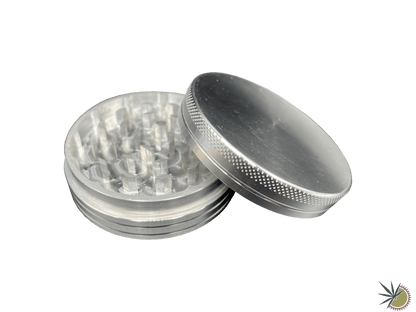 Grinder 2-teilig "Basic" Ø63mm aus Metall - THC Headshop