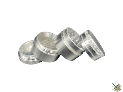 Grinder 4-teilig "Basic" Ø30mm aus Metall - THC Headshop