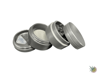 Grinder 4-teilig "Anodisiert" Ø40mm aus gehärtetem Metall - THC Headshop