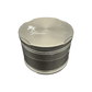 Grinder 4-teilig "Black Leaf Granite" Ø63mm aus gehärtetem Metall - THC Headshop