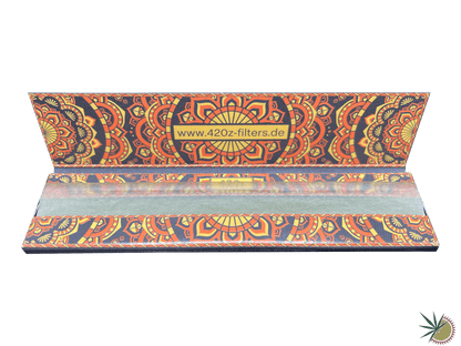 "420z" Grüne Longpapers aus Pflanzenfasern King Size Slim - THC Headshop