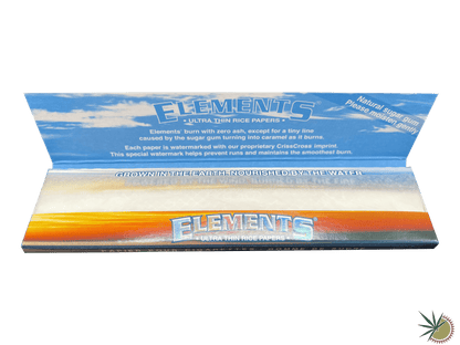 Elements Longpapers Reispapier King Size Slim - THC Headshop