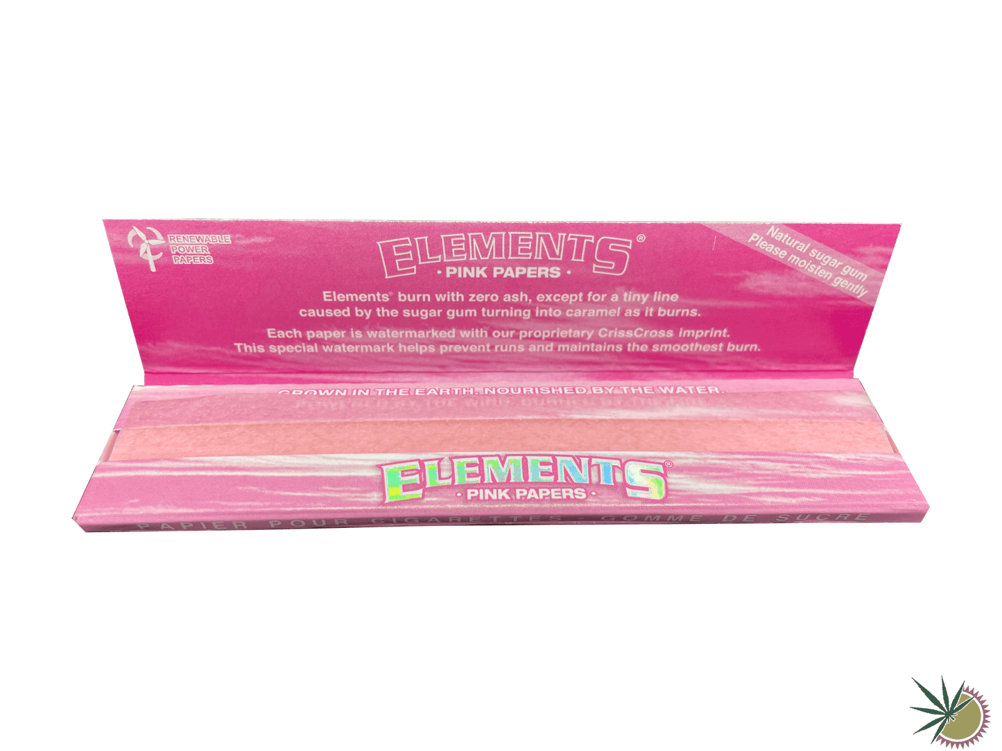 Elements Longpapers Pink King Size Slim - THC Headshop