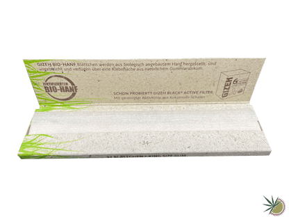 Gizeh Longpapers ungebleicht aus Bio-Hanf King Size Slim - THC Headshop
