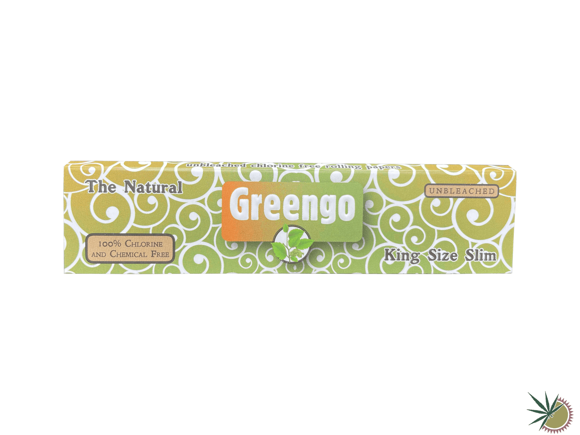 Greengo Longpapers ungebleicht King Size Slim + Tips - THC Headshop