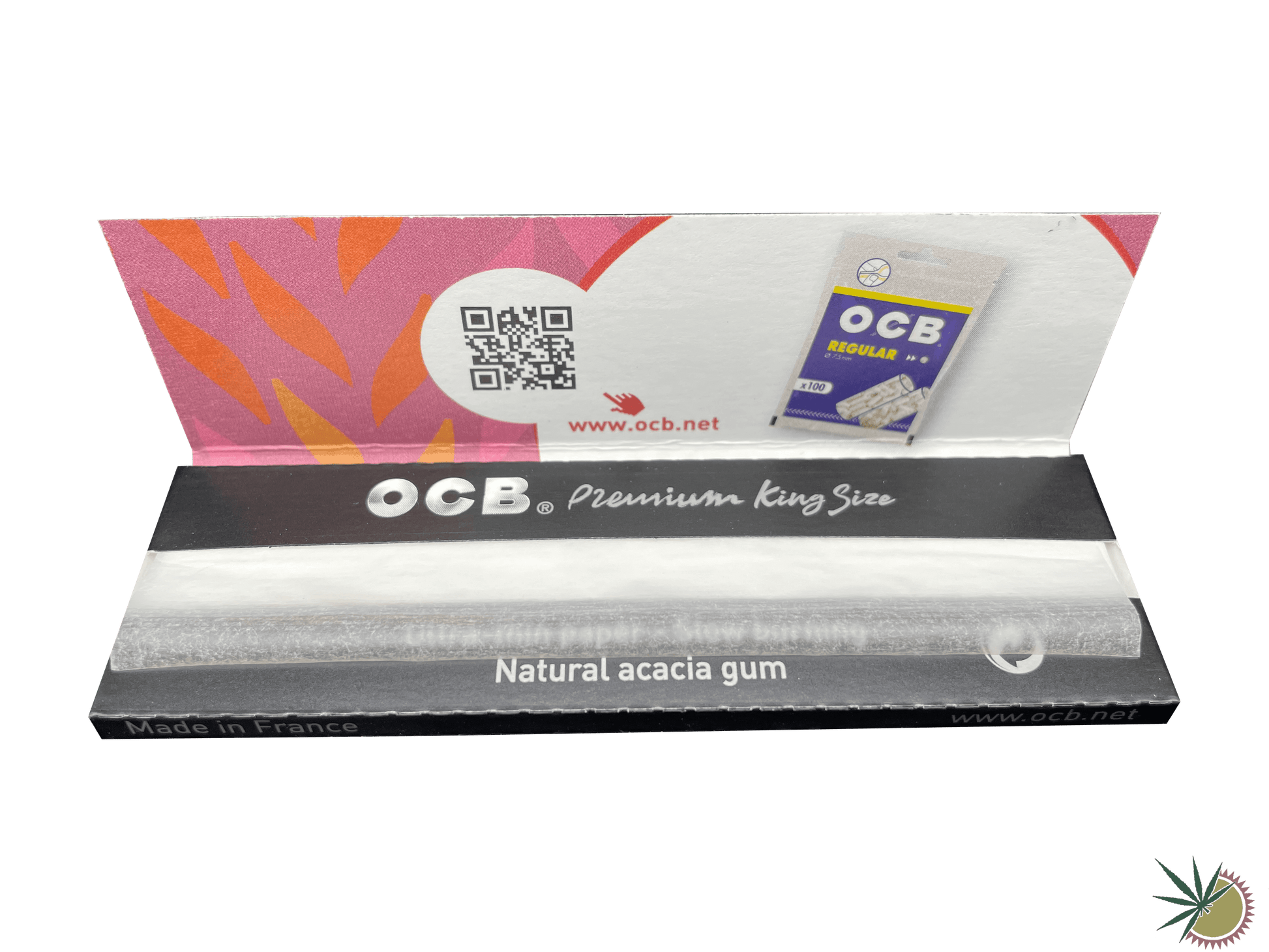OCB Black Longpapers King Size - THC Headshop
