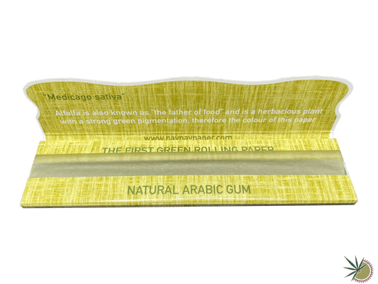 Pay-Pay Grüne Longpapers aus Pflanzenfasern King Size Slim - THC Headshop