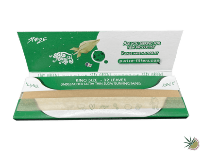 Purize Longpapers ungebleicht King Size - THC Headshop
