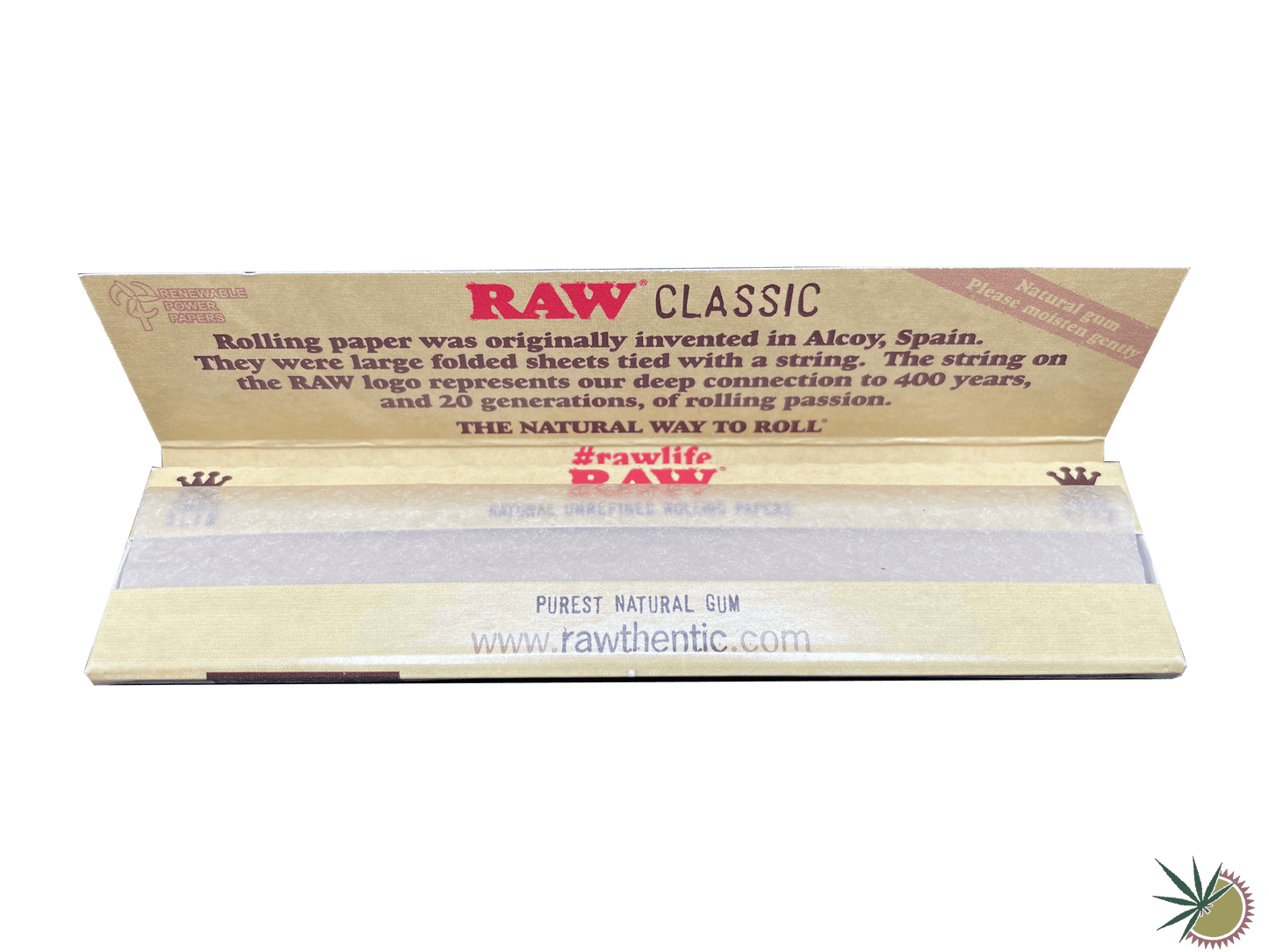 RAW Classic Longpapers ungebleicht King Size Slim - THC Headshop