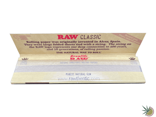 RAW Classic Longpapers ungebleicht King Size Slim - THC Headshop