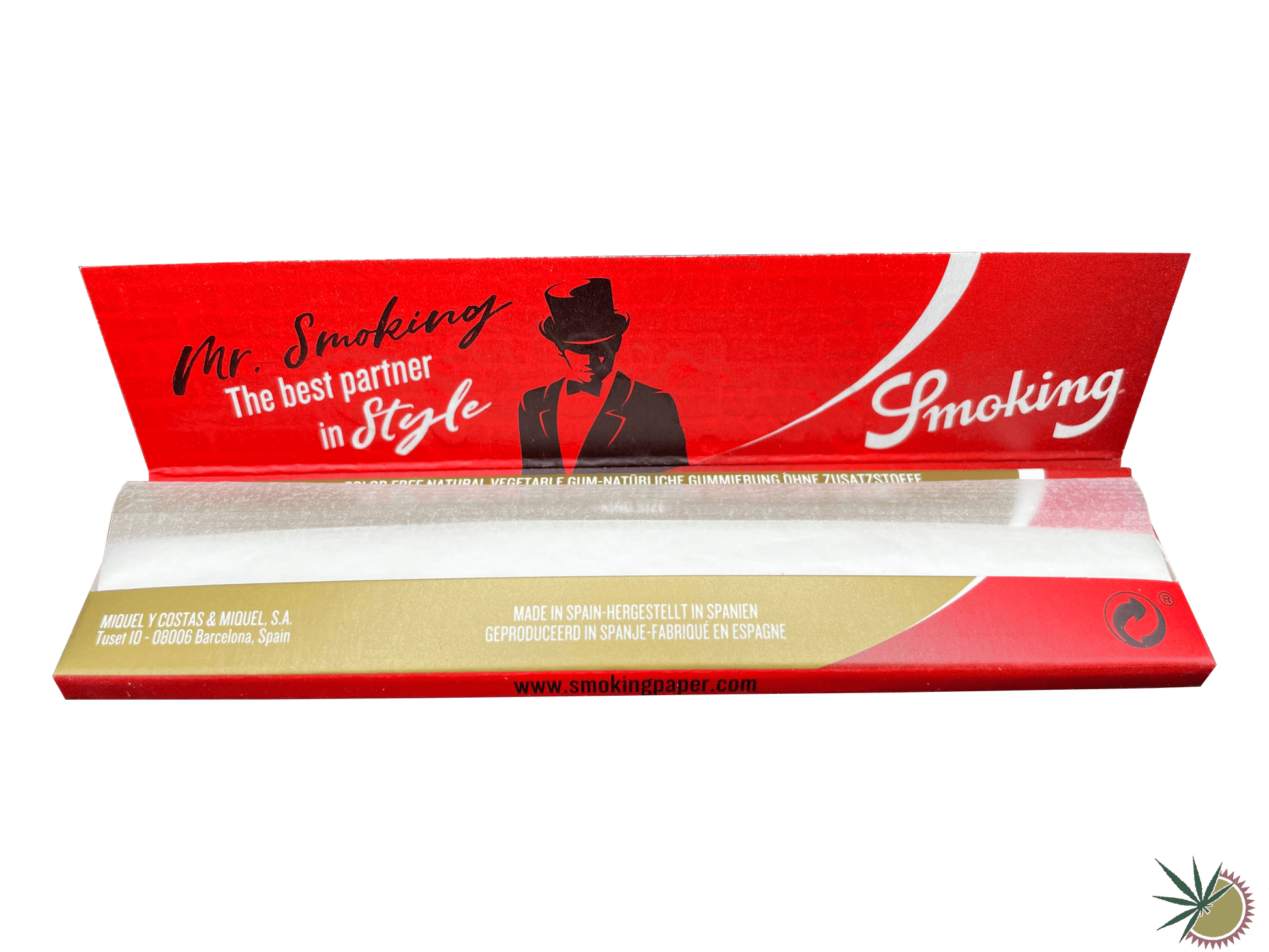Smoking Gold Longpapers King Size Slim - THC Headshop
