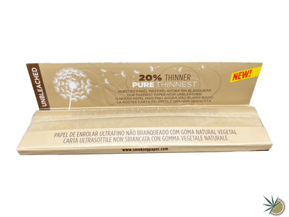 Smoking Thinnest Brown Longpapers ungebleicht King Size Slim - THC Headshop