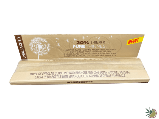 Smoking Thinnest Brown Longpapers ungebleicht King Size Slim - THC Headshop