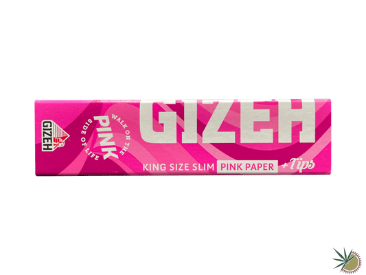 Gizeh Pink Longpapers + Tips King Size Slim - THC Headshop