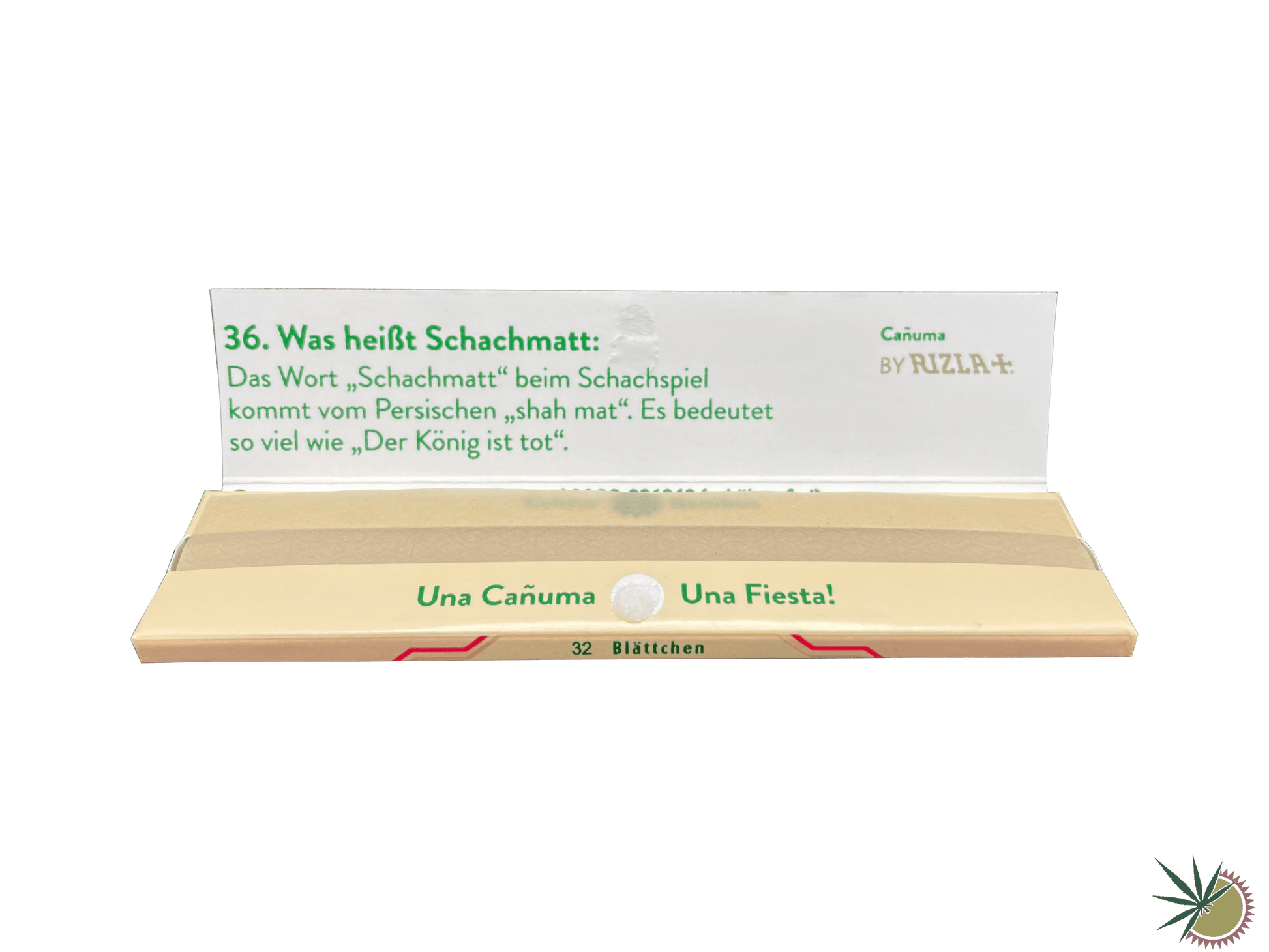 Cañuma Bambus Longpapers ungebleicht aus Bambusfasern King Size Slim - THC Headshop