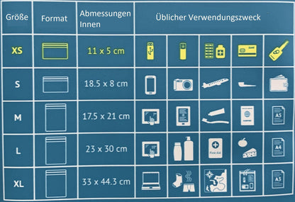 Noaks Bag Druckverschlussbeutel Geruchsdicht verschiedene Größen - THC Headshop