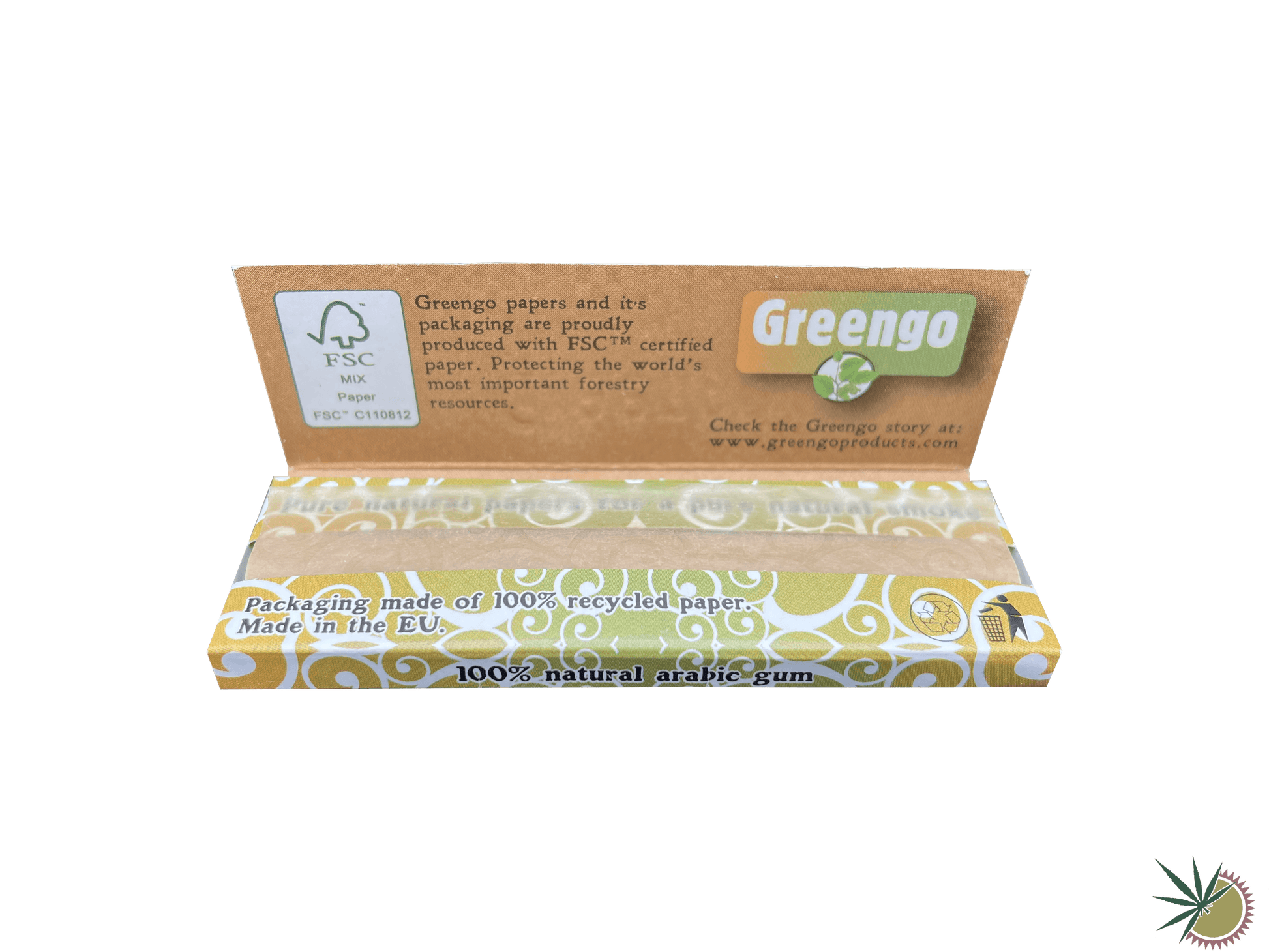1 1/4 Papers Queen Size Slim Greengo - THC Headshop