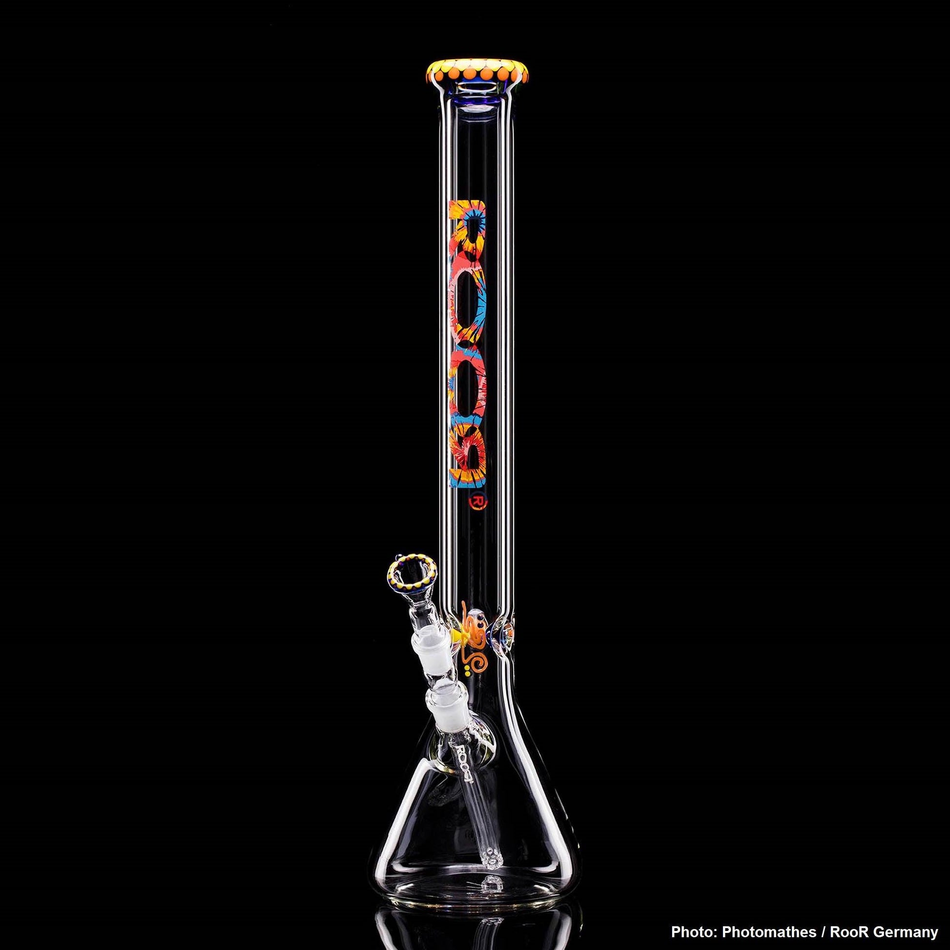 RooR Bong "Precious Pearl" 18.8er Schliff 7.0mm 55cm Beaker - THC Headshop